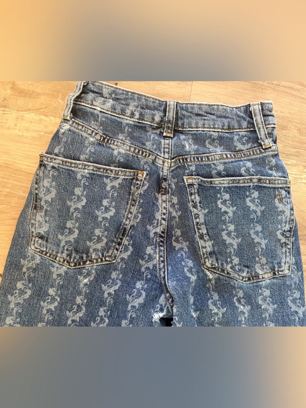Anthropologie Pilcro Austyn High Rise Wide Leg Jeans Size 25 *Read Description* - Picture 4 of 14